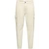 ONLY & SONS Pantaloni Cargo da Uomo, Rivestimento Argento., 33W x 30L