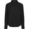 PIECES S Camicetta da Donna Pcnova LS Noos BC, Nero, S