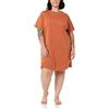 Amazon Essentials Donna Camicia da Notte a Maniche Corte in Jersey di Maglia