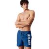 Calvin Klein Boxer Mare CK Piscina Uomo Swimwear con Logo Stampato Articolo KM0KM00800 Medium Drawstring