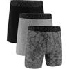Under Armour Performance Tech Boxerjock - Boxer da 15,2 cm, Stampa Logo in Acciaio, Confezione da 3, Taglia S