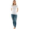 THE NORTH FACE NF0A87NMFN41 Women's S/S Box NSE Slim Tee T-Shirt Donna TNF White Taglia L