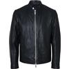 SELECTED HOMME Slharchive Classic Leather Jkt W Noos, Giacchetta Di Pelle Uomo, Nero, XL