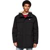 Tommy Jeans Uomo Parka Tech Canvas con Cappuccio, Nero (Black), XXL