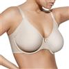 Selene, Reggiseno Contenitivo Donna con Fascia Alta e Ferretto, Cuciture Piatte, Senza Imbottitura, Collezione Eugenia, Colore Terra, Taglia 8C