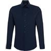 Seidensticker Uomo Herren Business Hemd Shaped Fit Camicia Formale Not Applicable, Blu (Dunkelblau 19), 37