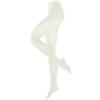 Burlington Rib Couture W Ti lana spessi tinta unita 1 pezzo, Collant Donna, Bianco Off-White 2040, 36-38