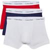 Calvin Klein Uomo Pantaloncini Boxer Confezione da 3 Intimo, Multicolore (White/Red Ginger/Pyro Blue), L