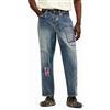 Desigual Pantaloni Lunghi in Denim da Uomo Jeans, Blu, 38