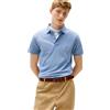 Tommy Hilfiger Uomo Maglietta Polo Maniche Corte 1985 Slim Fit, Blu (Brisk Blue), XS