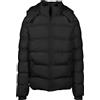 Urban Classics Giacca da Uomo con Cappuccio Rimovibile, Giacca con Zip e Polsini Elastici, Giacca Impermeabile, Taglie S - 5XL