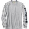 Carhartt Loose Fit Heavyweight Long-Sleeve Logo Sleeve Graphic T-Shirt T-Shirt Uomo (Pacco da 1)