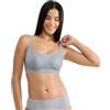 Sloggi Zero Feel Bliss Top T Shirt Bra, Cromato, L Donna