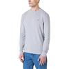 Tommy Hilfiger Uomo Felpa Track Top Senza Cappuccio, Grigio (Light Grey Heather), XL