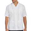 Cubavera 100% Linen Four-Pocket Short Sleeve Button-Down Guayabera Shirt Camicia Button-Down Uomo (Pacco da 1)