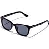 Hawkers JACK, Occhiali da sole Unisex - Adulto, Grey Polarized · Black Ct, Taglia unica