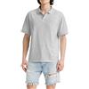 Levi's Polo Vintage da Uomo, Mid Tone Grey Heathe, L