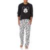 Amazon Essentials Disney | Marvel | Star Wars Set da Notte Pigiama in Flanella Uomo, Mickey Moods - Mens Flannel, XXL