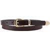 Levi's Women's Valerie Belt, Brown, 105, marrone, 105 cm