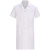 MISEMIYA - Camice da Laboratorio Unisex - Camice per Laboratorio di Chimica Uomo - Camice Medico Uomo Q8162 - X-Large, Bianco