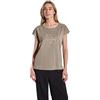 Street One A323171 Maglietta con Stampa, Vintage Stone, 42 Donna