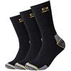 Camano CREW SOCKS, Online Calzini da lavoro unisex 9p Unisex - Adulto, Black,