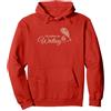 I'd rather be writing present idea Preferirei Scrivere Felpa con Cappuccio, Unisex per Adulti, Rosso, S