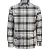 JACK & JONES Maglietta da Uomo Jprblubarkley Flannel X-mas L/S, Crocodile, S