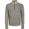 JACK & JONES Jcospace - Maglia A Mezza Zip Maglione Uomo