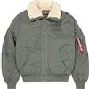 Alpha Industries B15-3 TT Giacca bomber da Uomo Vintage Green