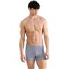 sloggi men Mens Sloggi SLG Base Soft Trunk C2P Briefs, Morandi Grey, L (Confezione da 2)
