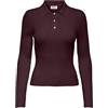 ONLY Polo ONLELISA Polo | Regular Fit, Maniche lunghe, Casual, Temperatura massima 30°C ciclo normale