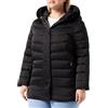 Geox W Chloo Mid Parka, Parka Donna, Black, 40