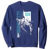 Playstation The Last of Us Part II Ellie Ready for Fight Big Poster V2 Felpa, Unisex per Adulti, Navy, M
