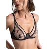 Passionata Suzy T205 Reggiseno, Opaque, Oro Beige/Nero, 2D Donna