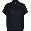 SOYACONCEPT SC-Remone 18 v-Neck Knit Slipover Maglione, Blu Navy, M Donna