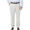 Haggar Men's Big-Tall Work to Weekend Hidden Expandable Waist Plain Front Pant,String,52x30