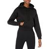 Amazon Essentials Donna Felpa con Cappuccio Corta (Disponibile in Taglie Forti)