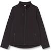 Mukua Giacca da bambino Softshell, Nero, 9-11 Anni