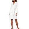 Amazon Essentials Vestaglia Leggera a Nido d'Ape di Media Lunghezza (Disponibile in Taglie Forti) Donna, Bianco, XXL Plus