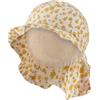 Sterntaler Kinder Sonnenhut Bedruckt mit Blumen Cappello da Sole, Natur, 51 Bambine e Ragazze