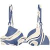 Triumph Donna Summer Allure WP, Bikini top, BLUE COMBINATION, 44 / E