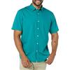 Amazon Essentials Camicia a Maniche Corte in Popeline Elasticizzato (Disponibile in Taglie Extra Forti) Uomo, Foglia di tè, L