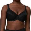 Triumph Donna Modern Lace+Cotton W02, Bra, BLACK, 6C