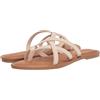 Amazon Essentials Sandalo Slide Basso con Cinturino Donna, Beige Chiaro, 39.5 EU