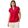 Cecil B345612 Maglietta in Tinta Unita, Glazed Apple Red, M Donna