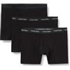 Calvin Klein Uomo Pantaloncini Boxer Confezione da 3 Boxer Brief Elasticizzati, Multicolore (Black Bodies W/White/Blue Shadow/M), S