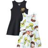 Amazon Essentials Abitini da Gioco Smanicati in Maglia Bambine e Ragazze, Pacco da 2, Harry Potter, 2 anni