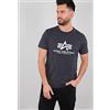 Alpha Industries Alpha Industries Basic T-Shirt Maglietta Mimetica da Uomo T-Shirt Uomo (Pacco da 1)