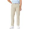 Amazon Essentials Pantaloni Chino da Lavoro a Vestibilità Aderente Anti-Piega e Senza Pince Uomo, Cachi Beige, 40W / 29L